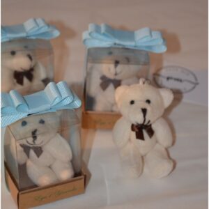 Doğum Hediyelik Ayıcık Anahtarlık (10 Adet )