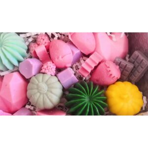 Karışık 12'li Soya Buhurdanlık Mumu (çilek ,çikolata,hindistan Cevizi,sandal Ağacı ,egzotik Meyve )