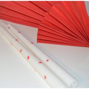 Kalpli Sevgililer Günü Şamdan Soya Mum 2'li