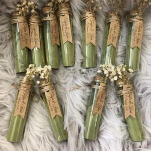 Hediyelik Kına Cam Tüp Şişe (25 ADET)