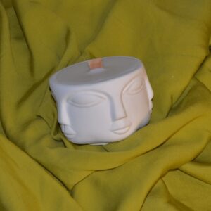 Sandal Ağacı Esanslı Buda Desenli Soya Wax Mum