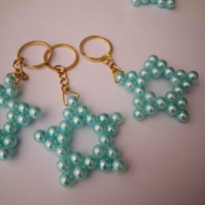 Su Yeşili Yıldız Anahtarlık (10 ADET)