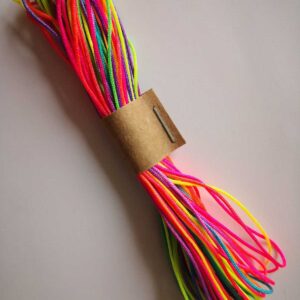 Gökkuşağı Renkli Paraşüt İp 10 Metre