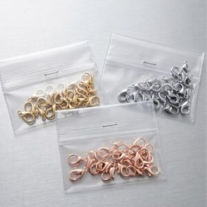 502 Papağan Klips 3'lü Set Gold - Silver (NİKEL) - Rose (60 ADET)