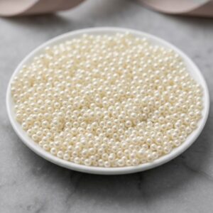 4 Mm Deliksiz Inci Krem Renk 25 gr (600-620 Adet )
