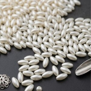 4*8 mm Arpa Boncuk Boru İnci 25 gr ( 350 Adet )