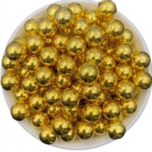 10 mm Gold Renk Deliksiz İnci  25 Gr (45-50 Adet )